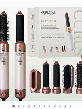 Rose Gold Curls Lab 5-in-1 Multi Styler